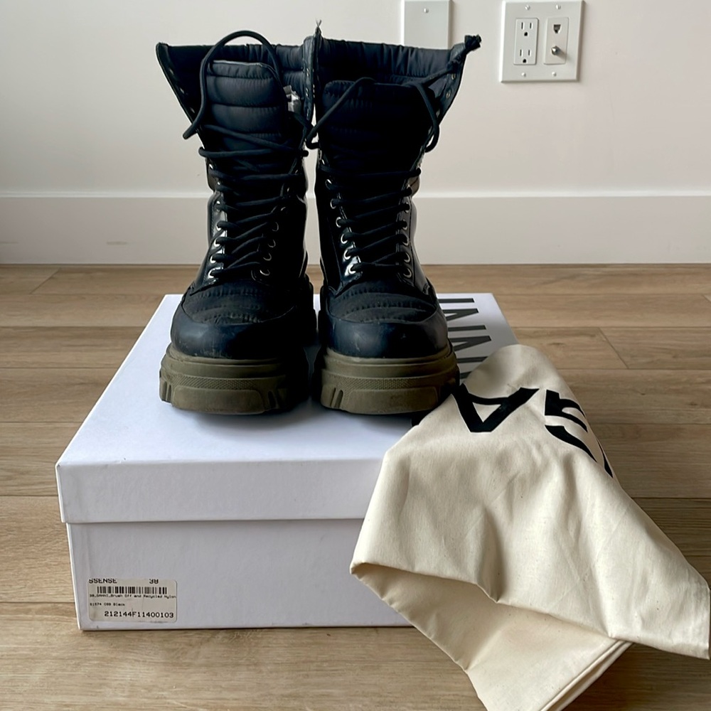 Ganni Boots with Box and Dustbag
